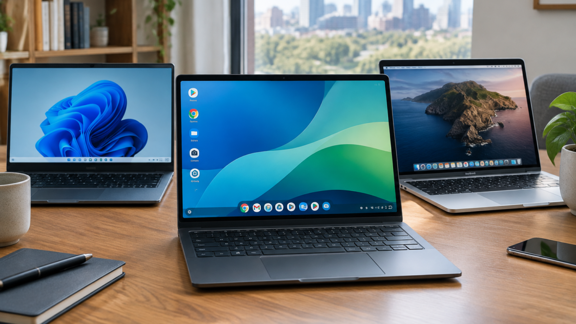 Преміальні ноутбуки на Android: чи здатні вони потіснити Windows і macOS