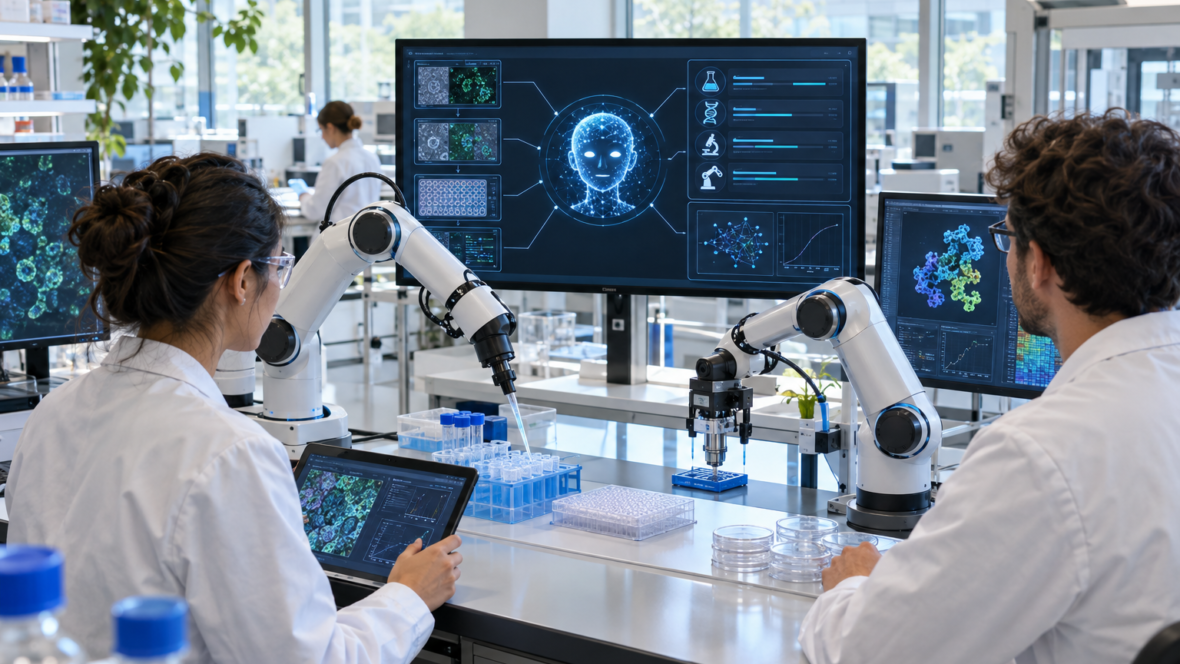Anthropic використовує ШІ Claude і роботизовані системи у лабораторії для пошуку ліків від рідкісних хвороб