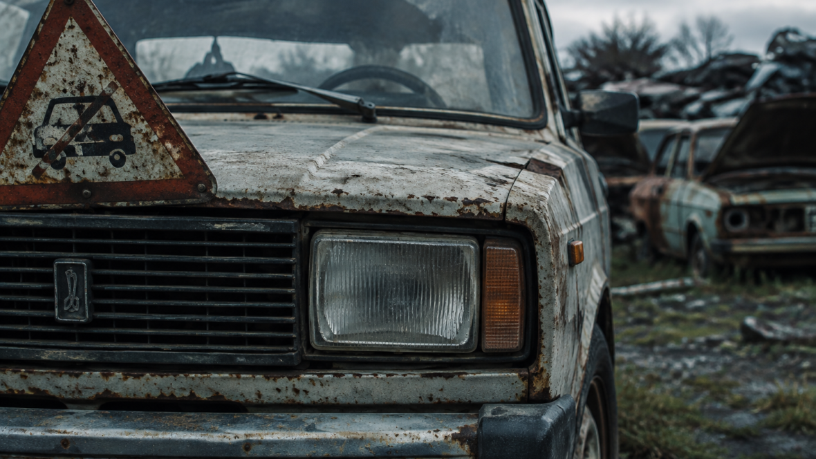 Вживаний автомобіль ВАЗ/Lada у пункті списання