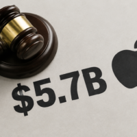 Apple зобов’язали виплатити $5,7 млрд за тактильну технологію