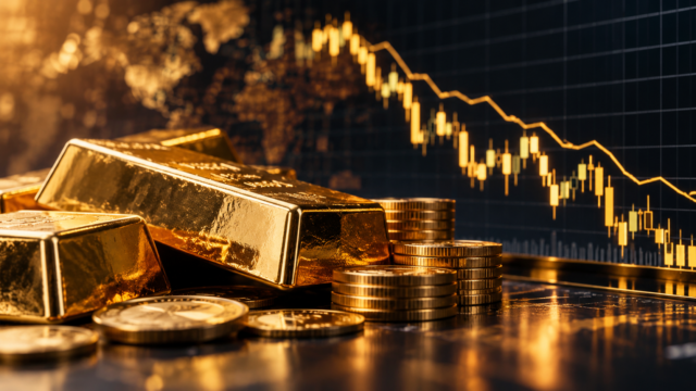 Золото подешевшало до $4 078 за унцію на тлі ризиків на світових ринках