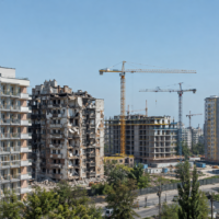 Киев: восстановили 4 227 из 4 480 поврежденных многоквартирных домов