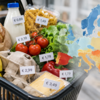 Де в ЄС найдешевший і найдорожчий продуктовий кошик — дані Євростату