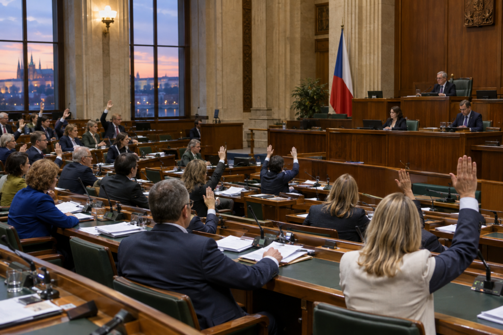 парламентська зала під час голосування законопроєкту