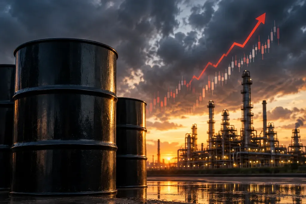 нефтяные баррели и нефтеперерабатывающий завод