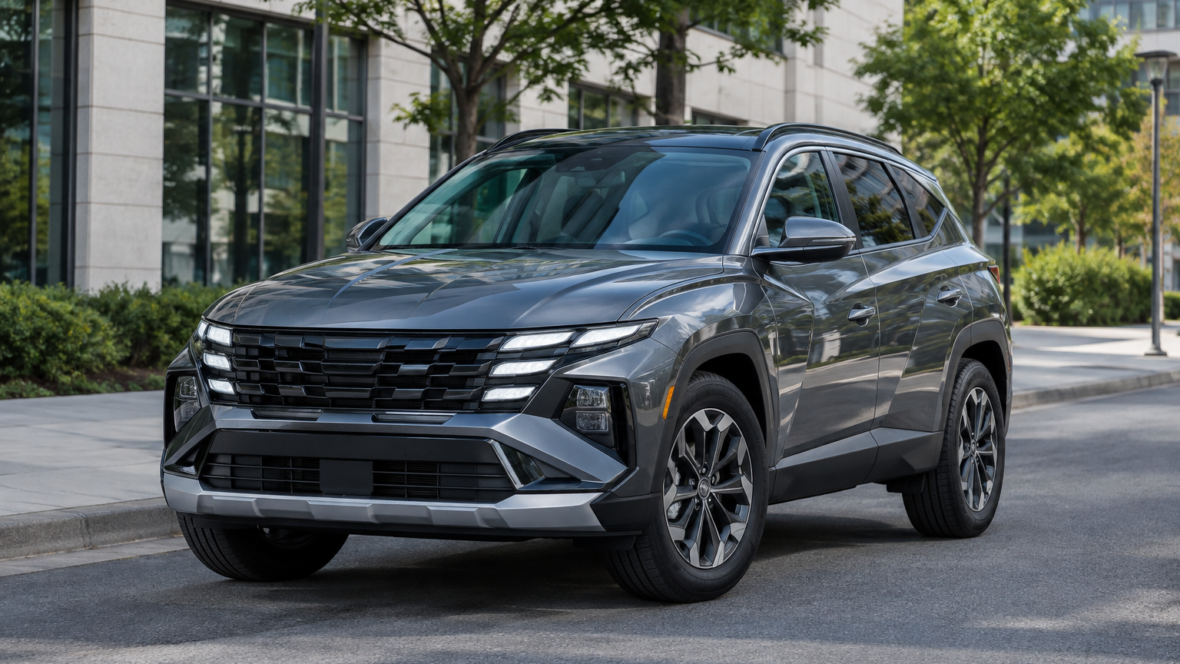 Hyundai Tucson на вулиці