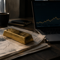 Золото стабілізувалося біля $4140 після падіння на 3,4%