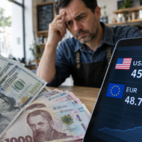 Євро падає і долар в Україні перевищив 45 грн