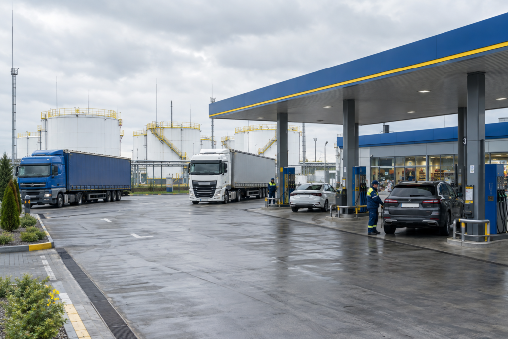 АЗС в Україні, логістика та запаси пального