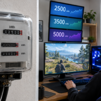 Тариф для геймерів у Німеччині: 2500, 3500 і 5000 кВт·год