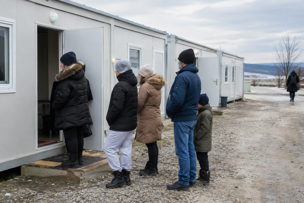 Гуманітарне житло для новоприбулих у Чехії