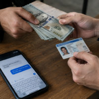 Как мошенники продают фейковые водительские удостоверения в мессенджерах