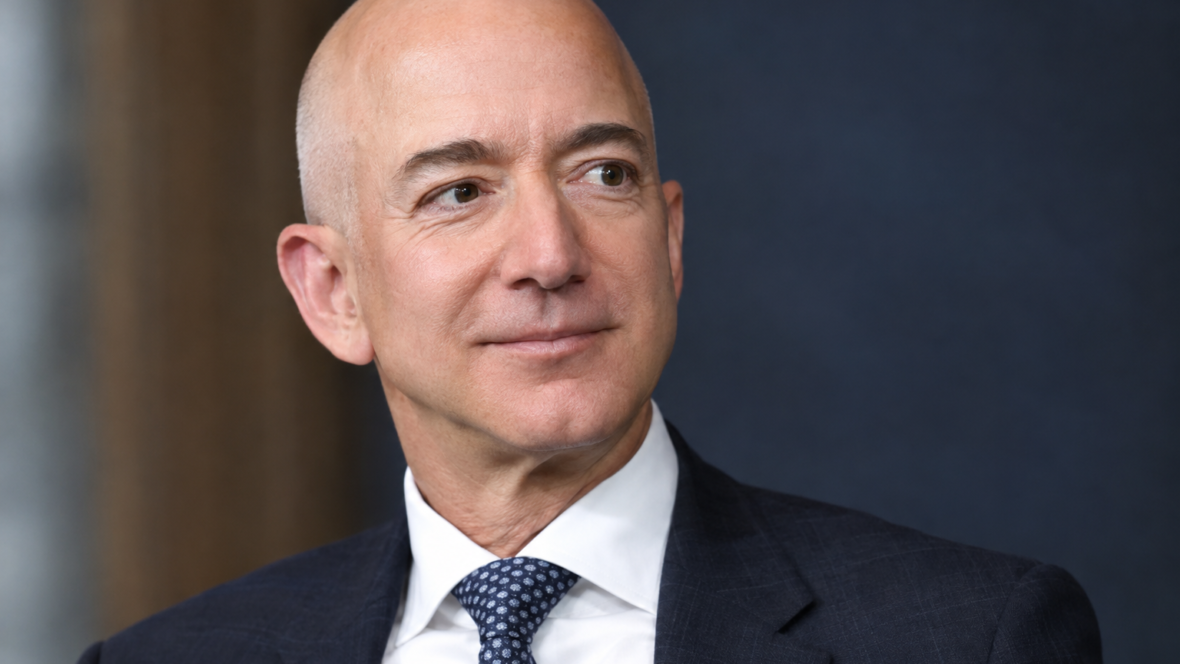 Портрет Джеффа Безоса, засновника Amazon