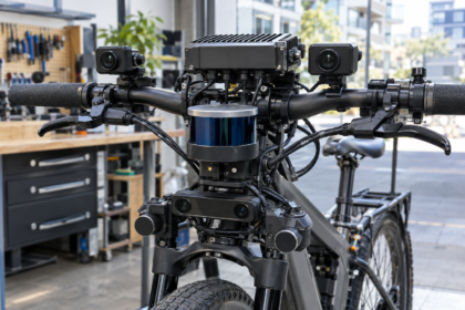 A smart bike for rental services that rides itself