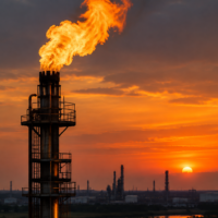 Экспорт газа частными компаниями разрешен до 15%