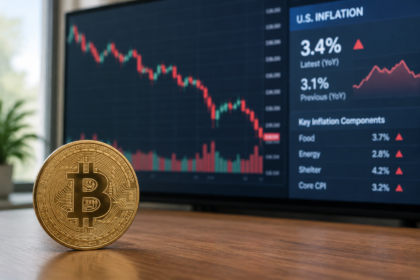 Біткоїн опустився нижче $81 000 після зростання інфляції у США