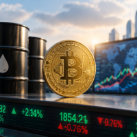 Биткойн снова выше $82 000 на фоне падения цен на нефть