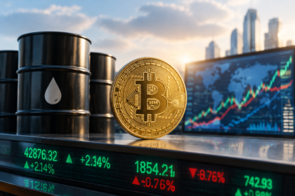Біткоїн знову вищий за $82 000 на тлі падіння нафти