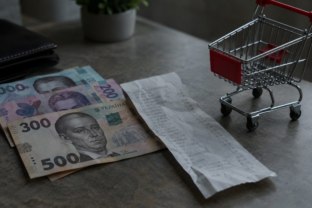 купівля товарів першої необхідності у кредит