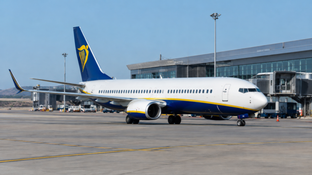 Ryanair закрывает стойки регистрации и сдачи багажа за 60 минут с 10 ноября