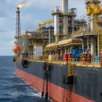 Плавучая платформа «Осман Гази» отправилась к месторождению Сакарья