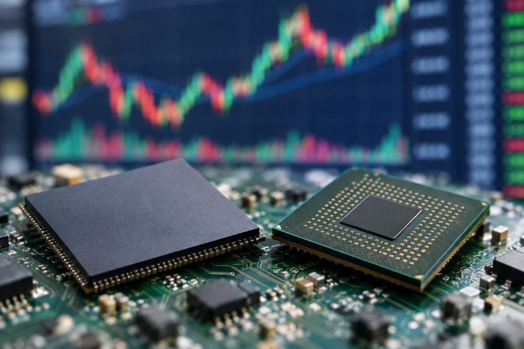 Чипи Samsung і SK Hynix на платі