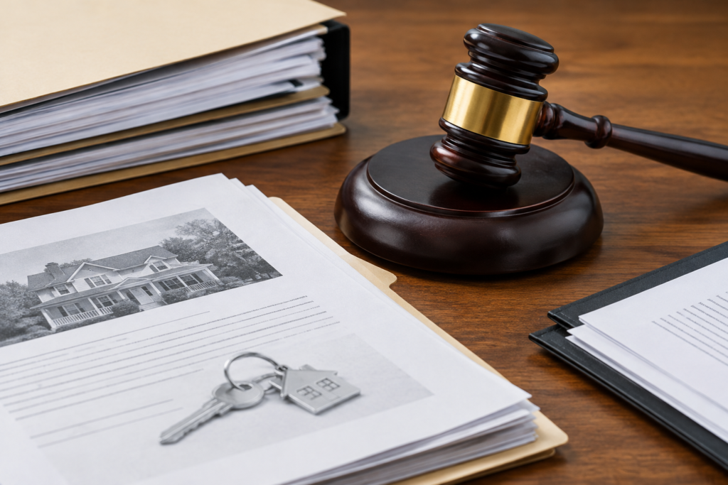 court documents and decisions on apartment debts