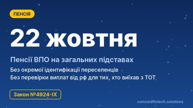 Пенсії переселенцям з 22 жовтня 2026: які вимоги скасовано і що лишилося